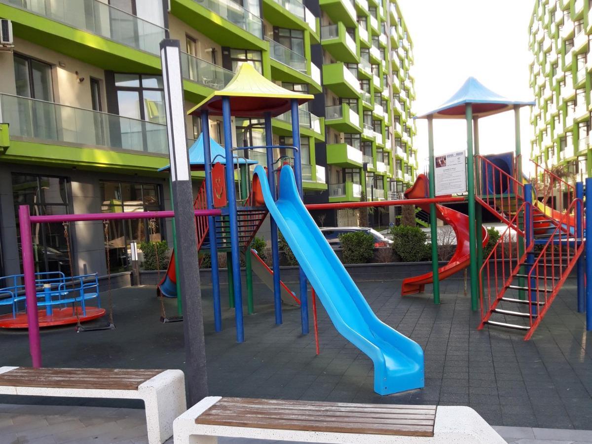 Apartament Melissa Beach Resort Pool & Spa Mamaia-Nord นาโวดาริ ภายนอก รูปภาพ