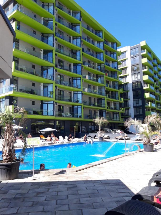 Apartament Melissa Beach Resort Pool & Spa Mamaia-Nord นาโวดาริ ภายนอก รูปภาพ