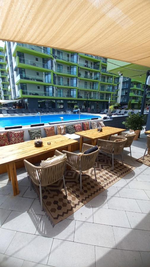 Apartament Melissa Beach Resort Pool & Spa Mamaia-Nord นาโวดาริ ภายนอก รูปภาพ