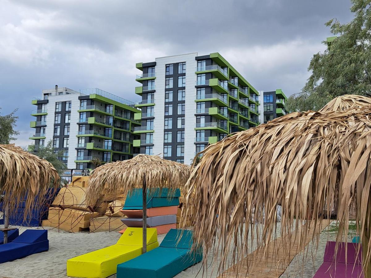 Apartament Melissa Beach Resort Pool & Spa Mamaia-Nord นาโวดาริ ภายนอก รูปภาพ