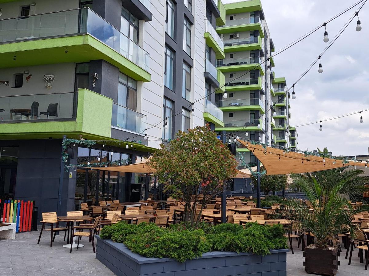 Apartament Melissa Beach Resort Pool & Spa Mamaia-Nord นาโวดาริ ภายนอก รูปภาพ