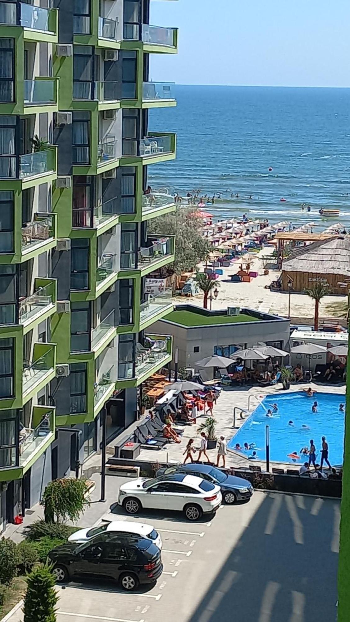 Apartament Melissa Beach Resort Pool & Spa Mamaia-Nord นาโวดาริ ภายนอก รูปภาพ