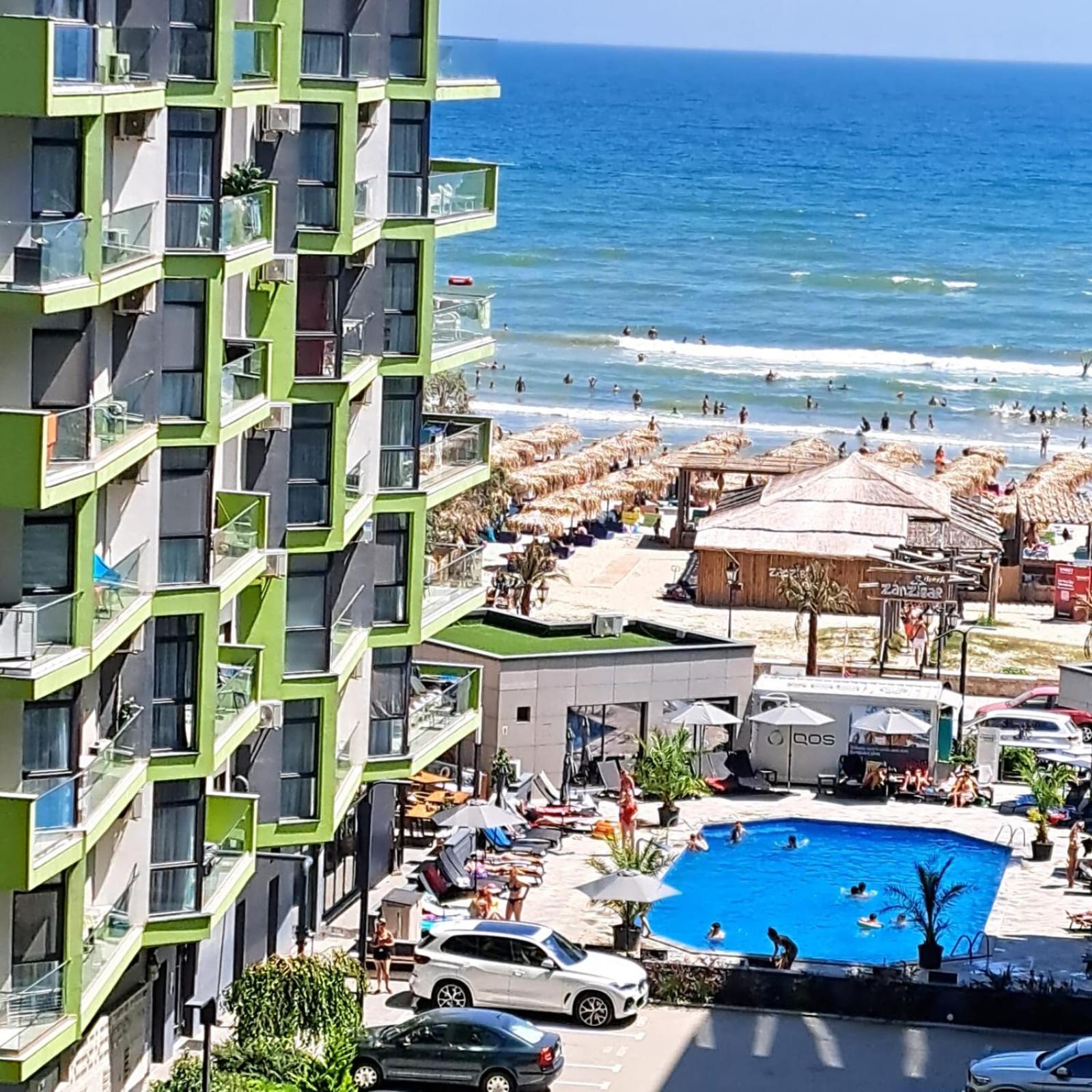 Apartament Melissa Beach Resort Pool & Spa Mamaia-Nord นาโวดาริ ห้อง รูปภาพ