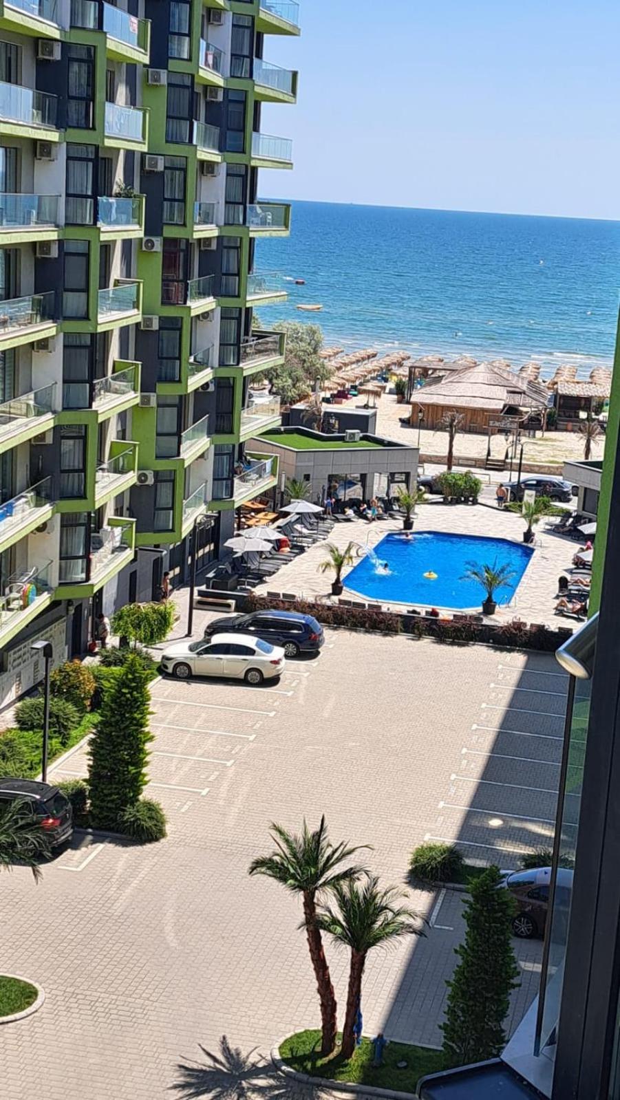 Apartament Melissa Beach Resort Pool & Spa Mamaia-Nord นาโวดาริ ภายนอก รูปภาพ